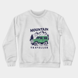 Mountain traveller Crewneck Sweatshirt